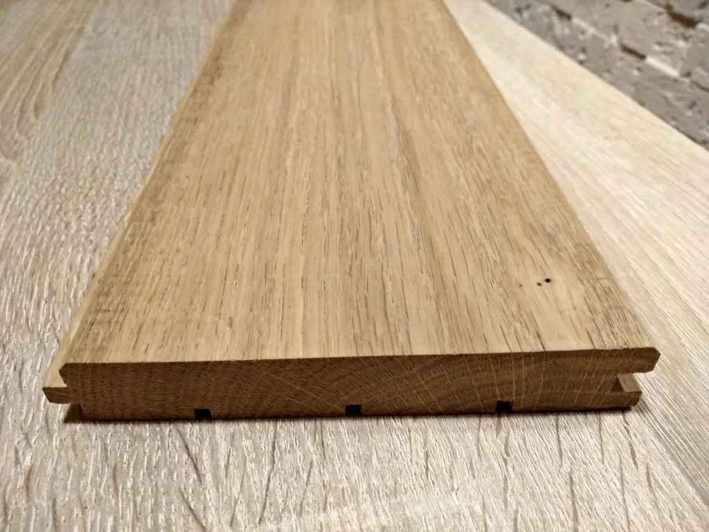 Deska podłogowa dębowa 6000×75×32 mm, klasa najwyższa