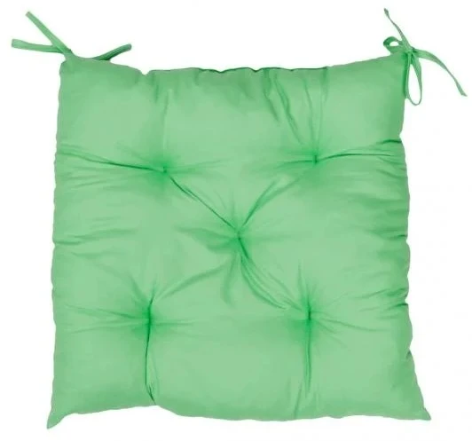 Poduszka na krzesło 40×40 cm, fibra zielona