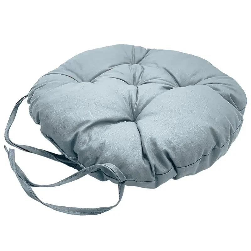 Poduszka na krzesło SUPER ø40 cm, okrągła szara