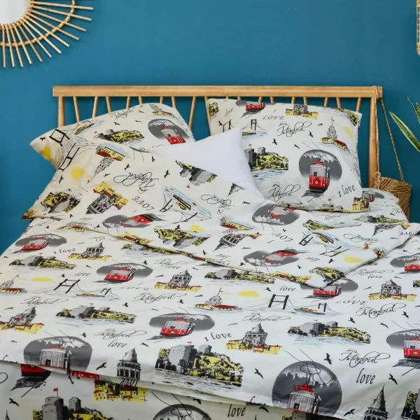Komplet pościeli VILUTA dwuosobowy, ranforce — zdjęcie 3